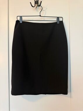 Karl Lagerfeld Black Pencil Skirt; Size 4